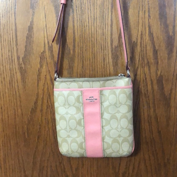 Coach Handbags - Pink coach crossbody bag